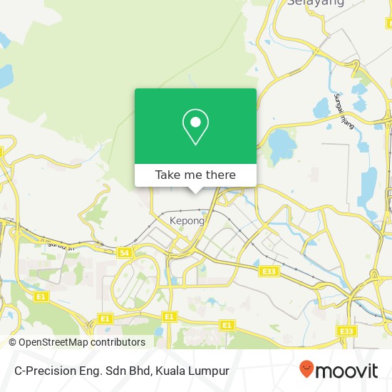 C-Precision Eng. Sdn Bhd map