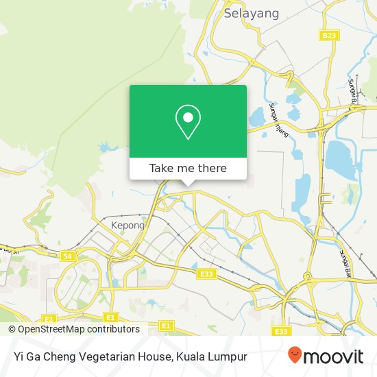 Yi Ga Cheng Vegetarian House map