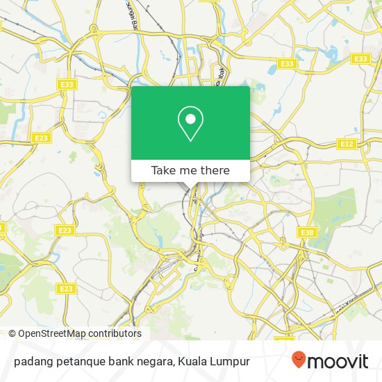 padang petanque bank negara map