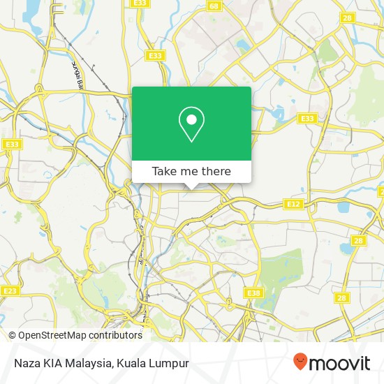 Peta Naza KIA Malaysia