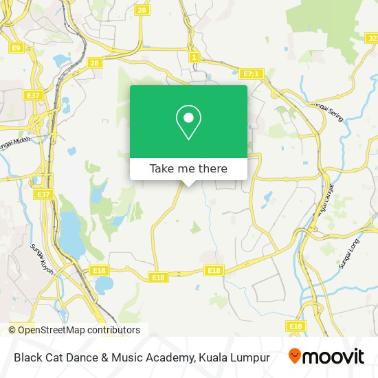 Black Cat Dance & Music Academy map