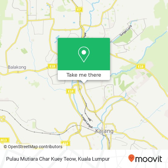Peta Pulau Mutiara Char Kuey Teow