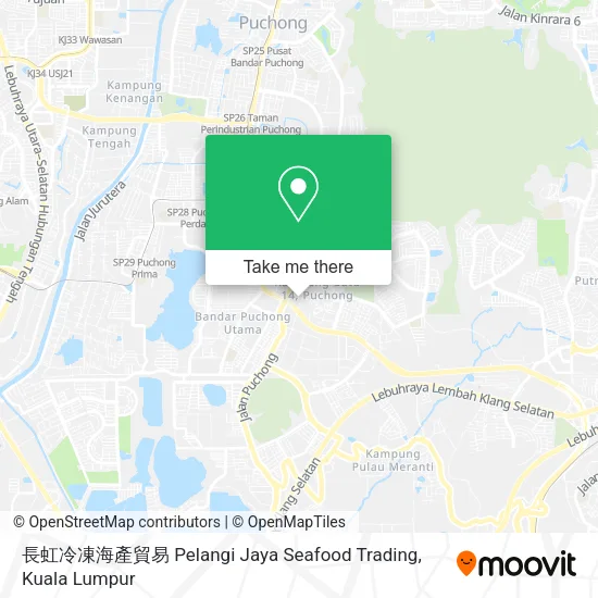 長虹冷凍海產貿易 Pelangi Jaya Seafood Trading map