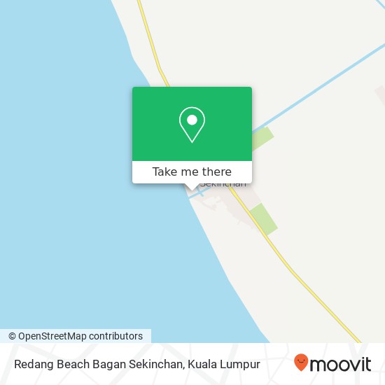 Peta Redang Beach Bagan Sekinchan