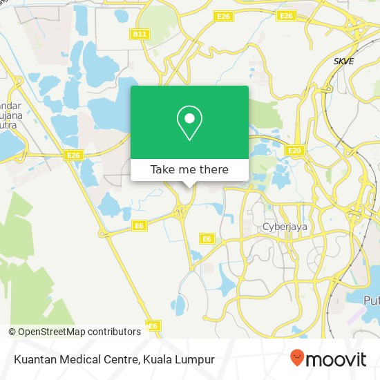 Kuantan Medical Centre map