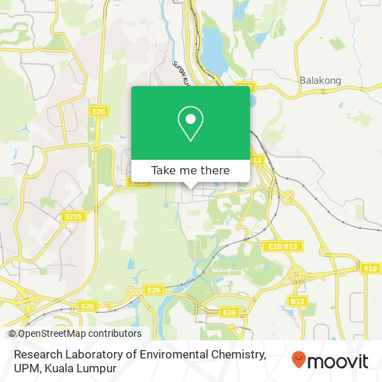 Research Laboratory of Enviromental Chemistry, UPM map