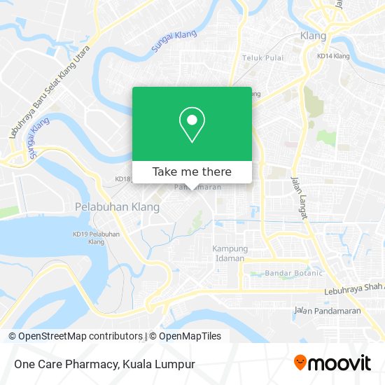 One Care Pharmacy map