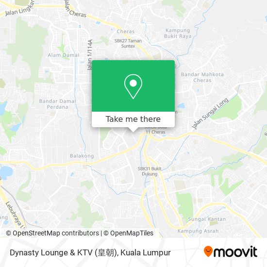 Dynasty Lounge & KTV (皇朝) map