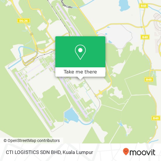 CTI LOGISTICS SDN BHD map