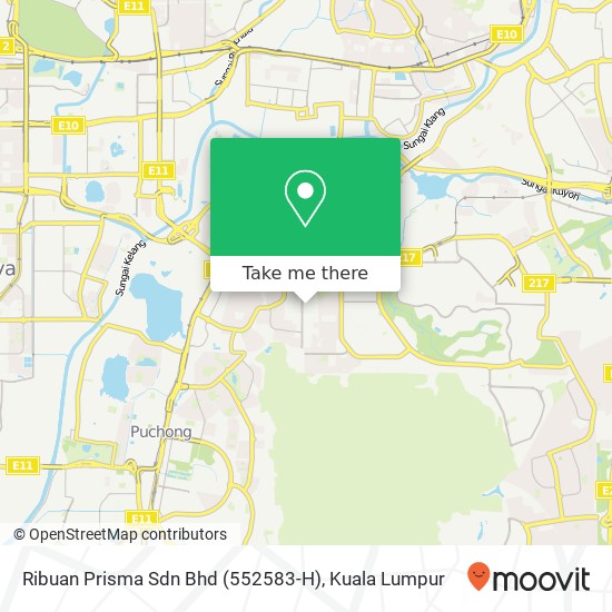 Ribuan Prisma Sdn Bhd (552583-H) map