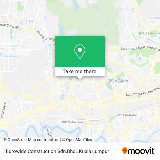 Eurowide Construction Sdn.Bhd. map