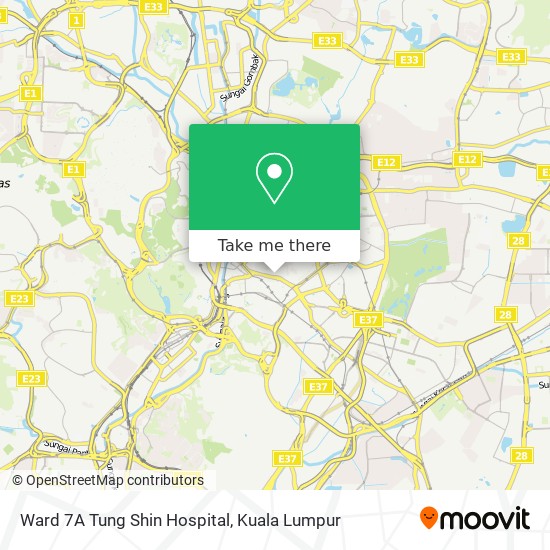Ward 7A Tung Shin Hospital map