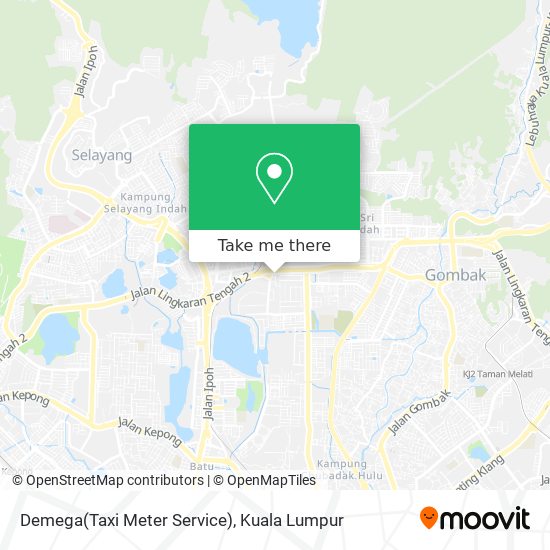 Demega(Taxi Meter Service) map