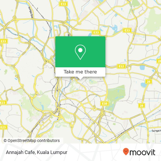 Annajah Cafe map