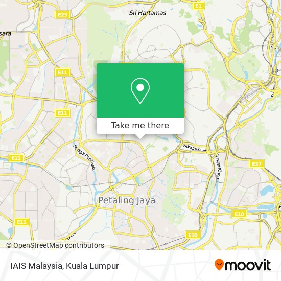 IAIS Malaysia map