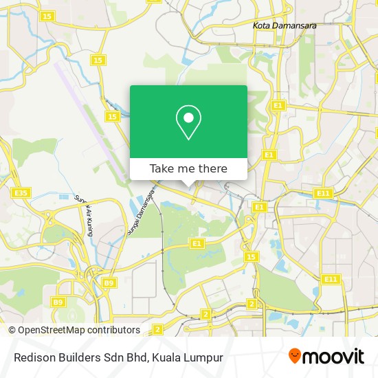 Peta Redison Builders Sdn Bhd