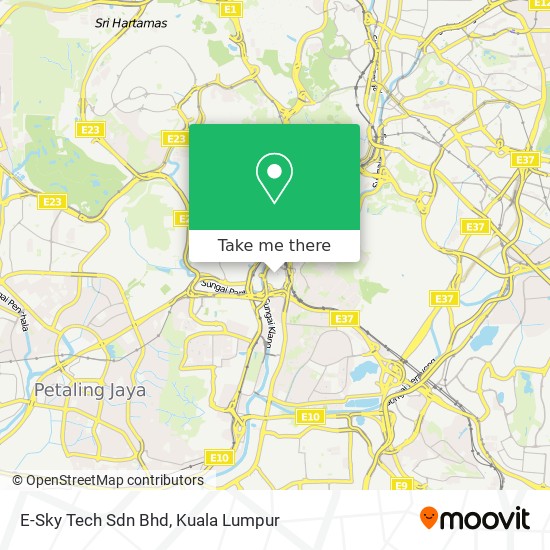 Peta E-Sky Tech Sdn Bhd