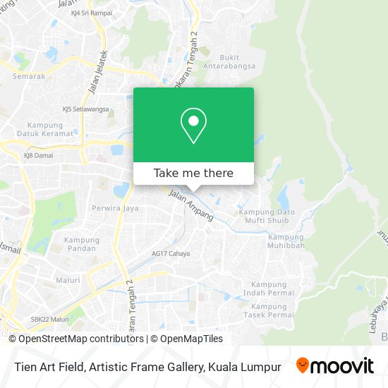 Tien Art Field, Artistic Frame Gallery map