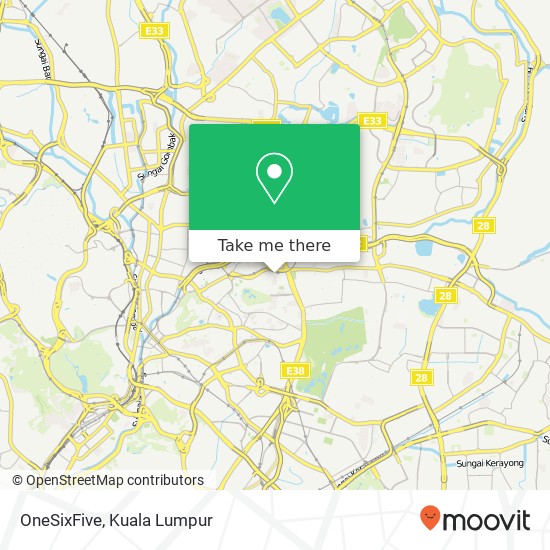 OneSixFive map