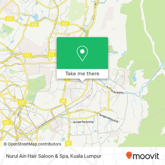 Nurul Ain  Hair Saloon & Spa map