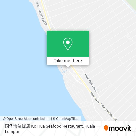 国华海鲜饭店 Ko Hua Seafood Restaurant map