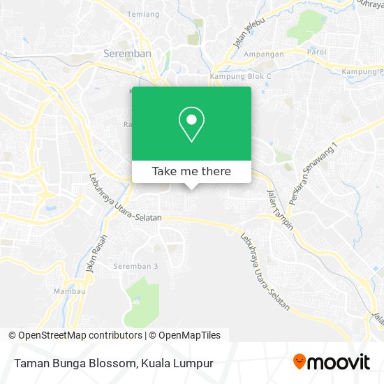 Taman Bunga Blossom map