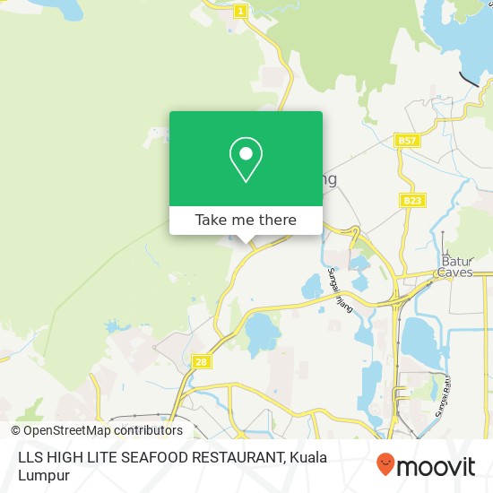 LLS HIGH LITE SEAFOOD RESTAURANT map