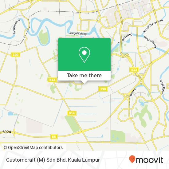 Customcraft (M) Sdn Bhd map