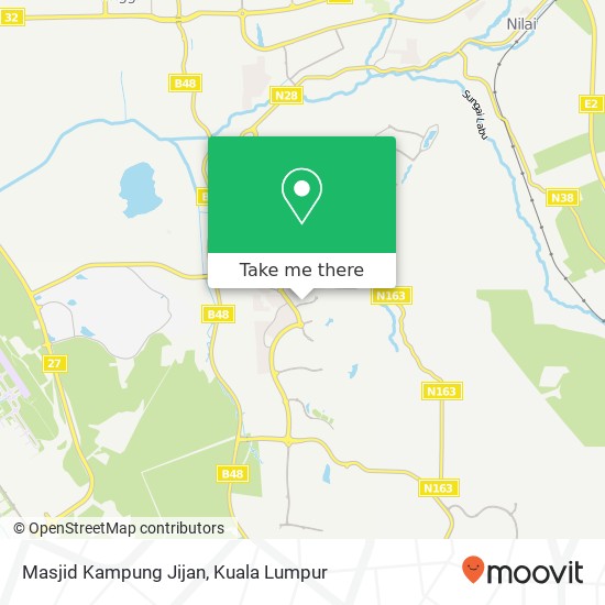 Masjid Kampung Jijan map