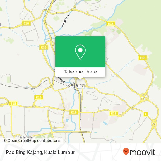 Peta Pao Bing Kajang