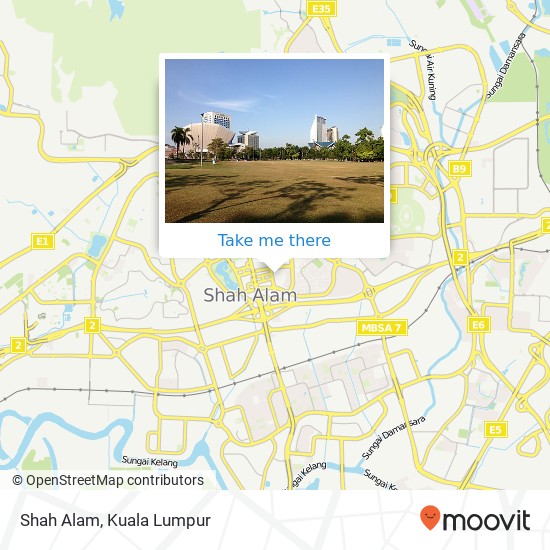 Peta Shah Alam