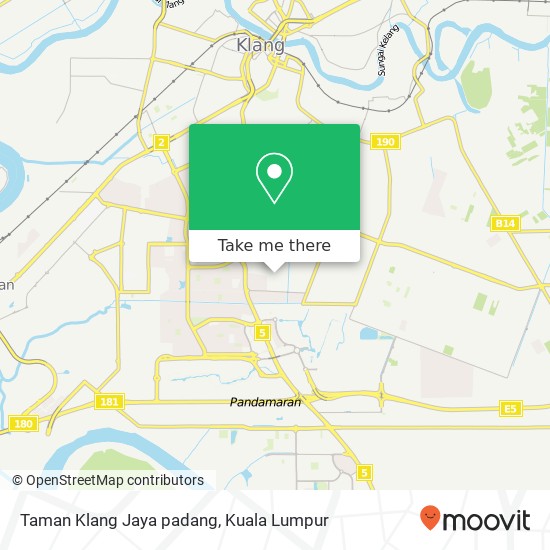 Taman Klang Jaya padang map