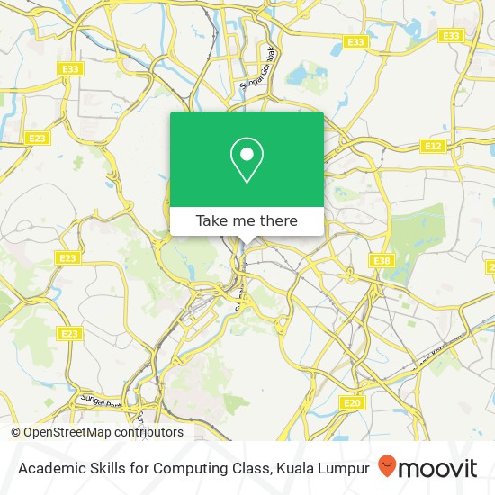 Academic Skills for Computing Class map