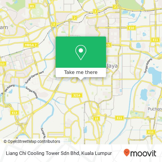 Peta Liang Chi Cooling Tower Sdn Bhd