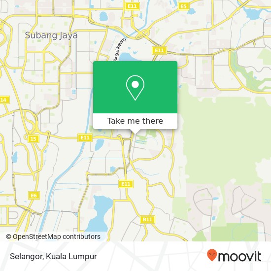 Selangor map