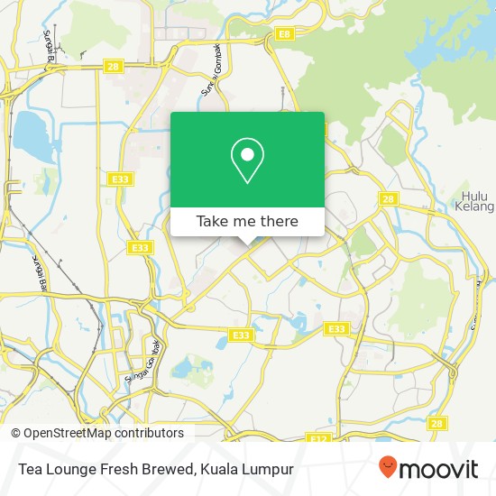 Tea Lounge Fresh Brewed map