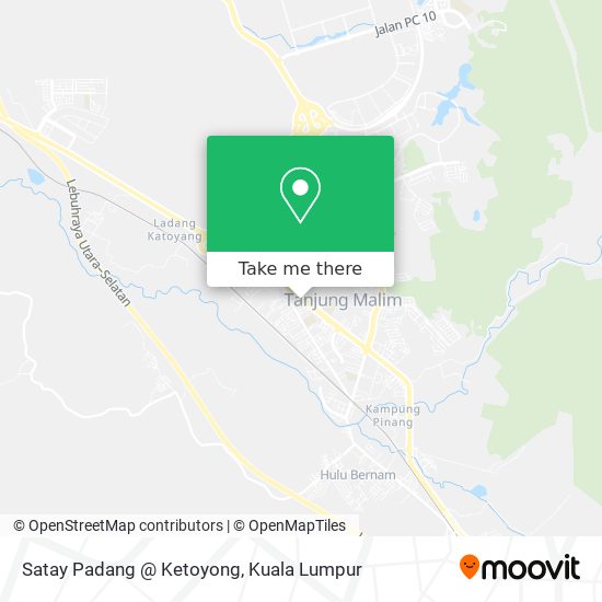 Satay Padang @ Ketoyong map