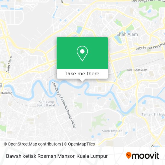 Peta Bawah ketiak Rosmah Mansor