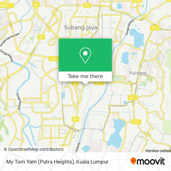 My Tom Yam (Putra Heights) map