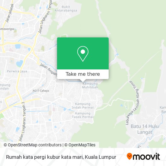 Rumah kata pergi kubur kata mari map