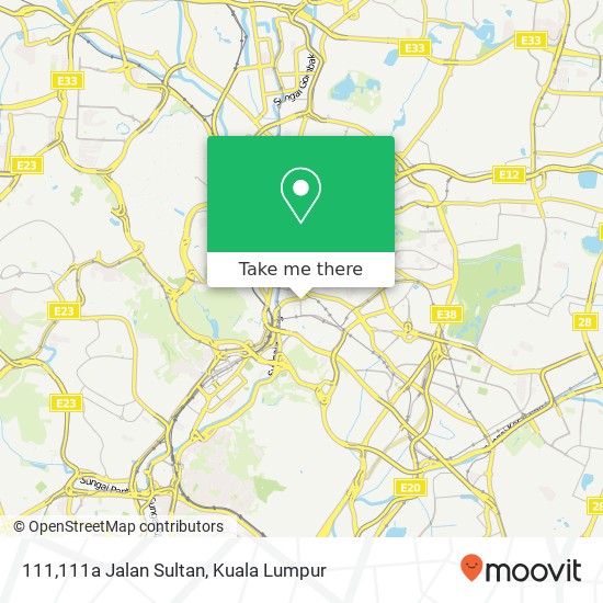 Peta 111,111a Jalan Sultan