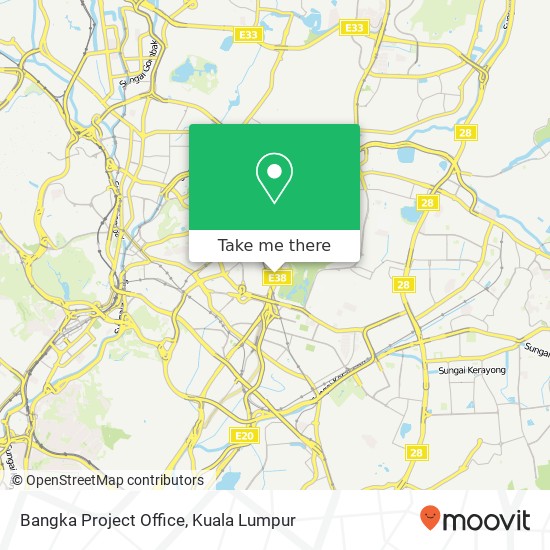 Bangka Project Office map