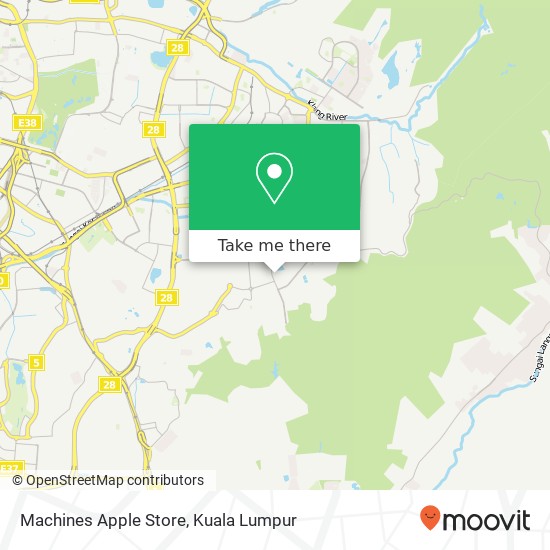 Machines Apple Store map