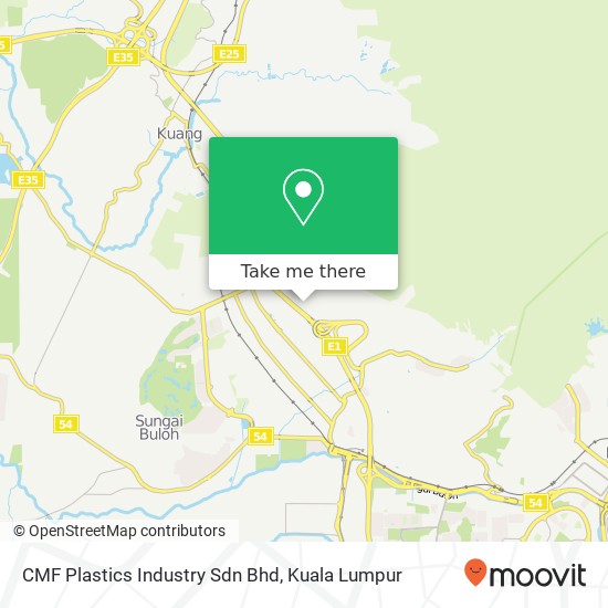 CMF Plastics Industry Sdn Bhd map