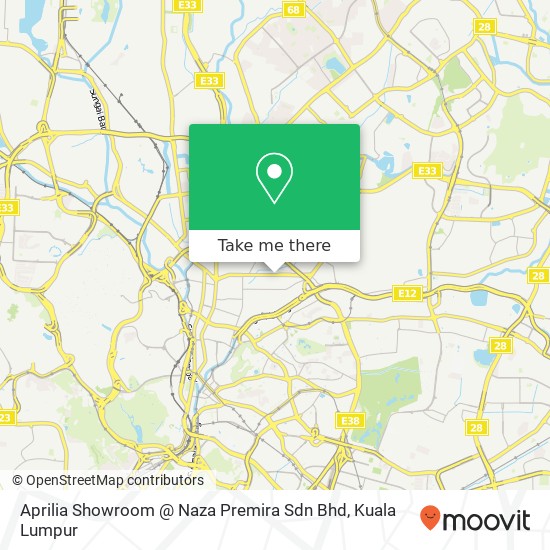 Aprilia Showroom @ Naza Premira Sdn Bhd map
