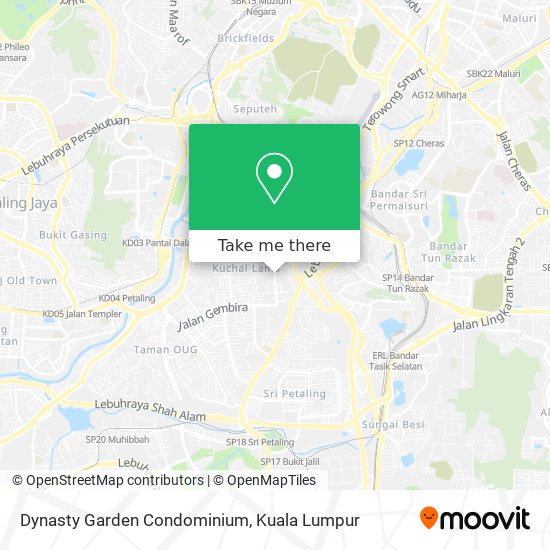 Dynasty Garden Condominium map