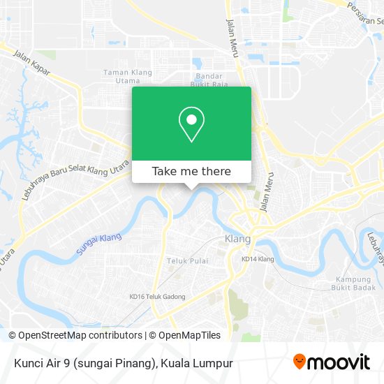 Kunci Air 9 (sungai Pinang) map