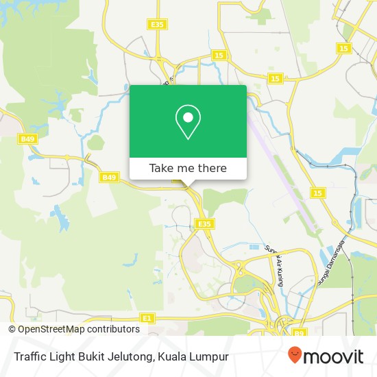 Traffic Light Bukit Jelutong map