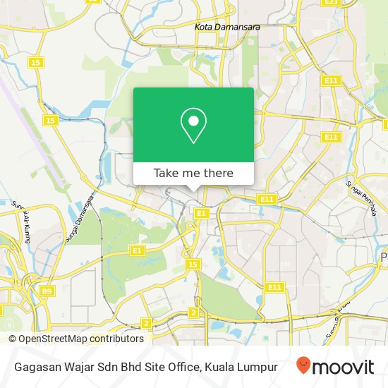 Peta Gagasan Wajar Sdn Bhd Site Office