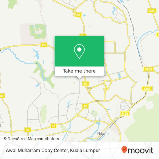 Awal Muharram Copy Center map